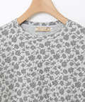 総柄プリント スムース カットソー