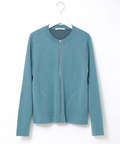 フルジップ ニット カーディガン