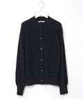 ウールブレンド ラメ糸ネップ カーディガン【手洗いOK】