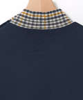 クロコダイルタータンジャカード チェック カットソー