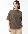 モックネック 襟デザイン Tシャツ