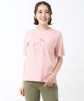 フラワーモチーフ 半袖 Tシャツ
