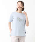 水彩調 プリント  Tシャツ【吸汗速乾】