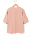 プレーティング天竺 切り替えデザイン Tシャツ