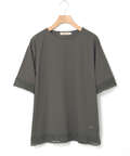 レース チュニック丈 Tシャツ