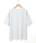 レース チュニック丈 Tシャツ