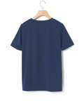 プレーティング天竺 スタンププリント Tシャツ