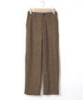 ウール混 ストレートパンツ