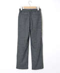 ウール混 ストレートパンツ