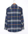 チェック柄 ボタンダウン シャツ