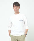 ヘンリーネック 七分袖 Tシャツ【吸汗速乾】