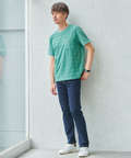 リンクス ハウンドドゥース柄 Tシャツ【吸汗速乾】
