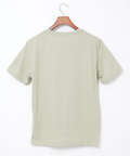 スノーコットン シャドーチェック柄 Tシャツ【接触冷感】