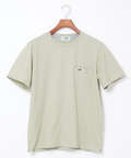 スノーコットン シャドーチェック柄 Tシャツ【接触冷感】