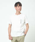 スノーコットンリネン 鹿の子 クルーネックTシャツ【接触冷感】