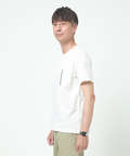 スノーコットンリネン 鹿の子 クルーネックTシャツ【接触冷感】