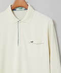 リブ襟 鹿の子 ポロシャツ