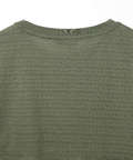スノーコットン シャドーボーダー Tシャツ【接触冷感】
