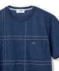 スノーコットン パネルチェック Tシャツ【接触冷感】