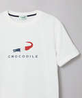 トリコロール ロゴプリント Tシャツ