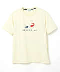 トリコロール ロゴプリント Tシャツ