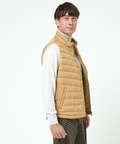 スタンドカラー ダウン ベスト