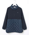 鹿の子 ドッキング キルトジャケット