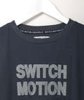 スムース チュール レイヤード風 Tシャツ