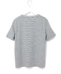 スノーコットン 天竺 ボーダー Tシャツ【接触冷感】