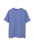 スノーコットン 天竺 ボーダー Tシャツ【接触冷感】