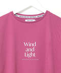 プレーティング天竺 ロゴプリント Tシャツ【吸汗速乾】