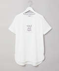 プレーティング天竺 ロゴプリント Tシャツ【吸汗速乾】