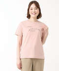 プレーティング天竺 モチーフプリント Tシャツ【吸汗速乾】