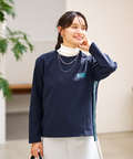 リブ ラインテープ Tシャツ 