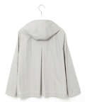 フロントボタン フーデッドジャケット【手洗いOK】