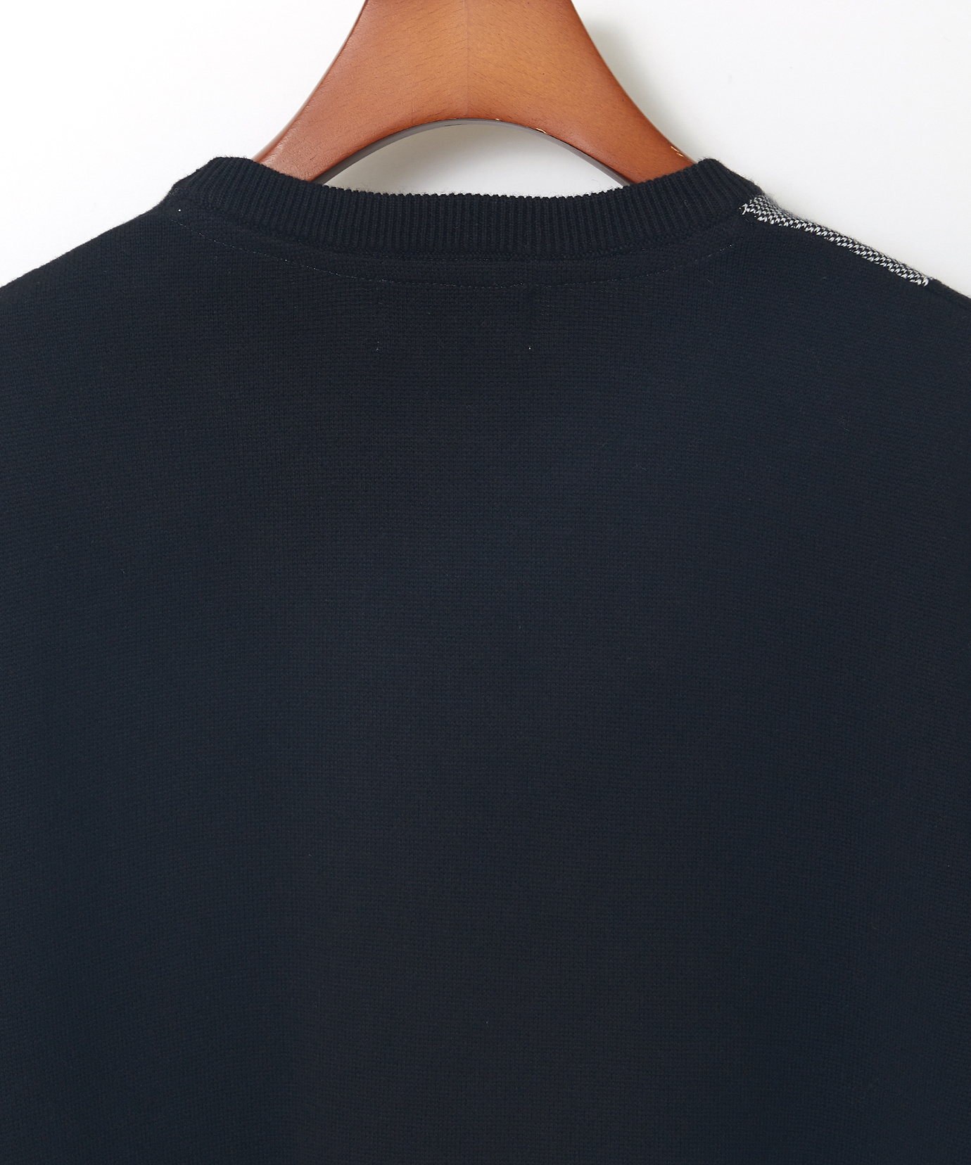 メンズ カシミヤブレンド チェック柄 セーター【手洗いOK】通販 [1003