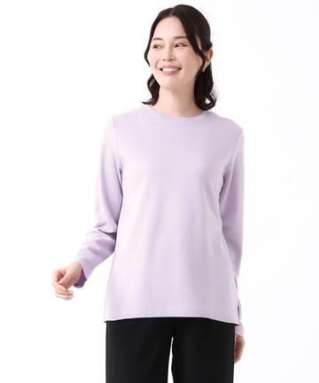 ダブルフェイス クルーネック カットソー