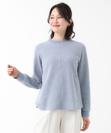 ツイードライク プルオーバー カットソー