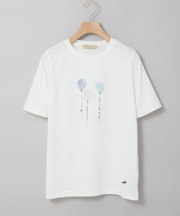 バルーンプリント 半袖 Tシャツ【吸汗速乾】