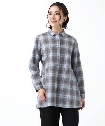 ドビー チェック チュニック【一部店舗限定】