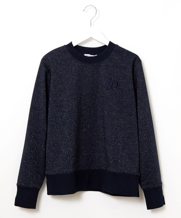 ラメ 裏毛 プルオーバー カットソー