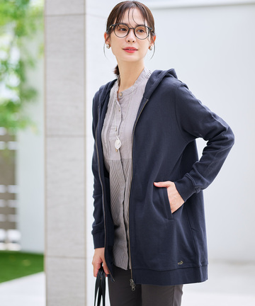 裏毛 チュニック パーカー【オンラインショップ限定】