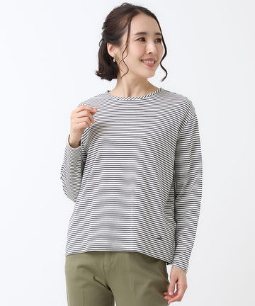 スムース ボーダー Tシャツ【オンラインショップ・一部店舗限定】