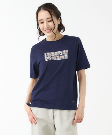 クロコダイルタータン ロゴ Tシャツ