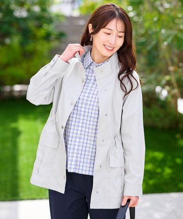 メモリー ミドル丈 コート【手洗いOK】