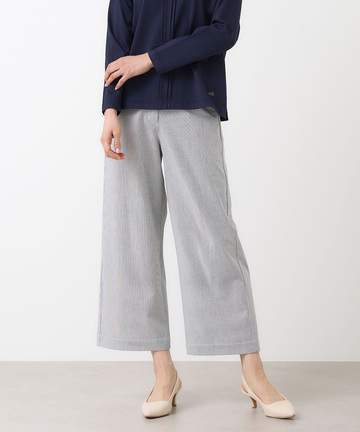 サッカー クロップド パンツ