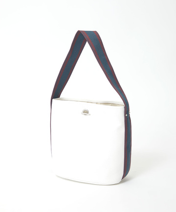 配色ストラップ キャンバス バッグ