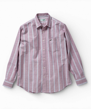 カットドビー ストライプ シャツ