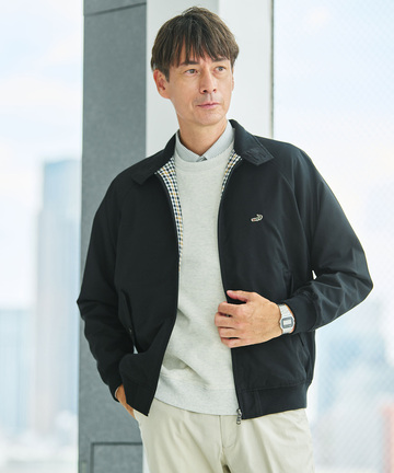 ハウンド ブルゾン 【クロコダイルタータン】【日本製生地】