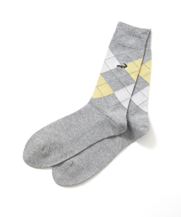 アーガイル柄 ソックス